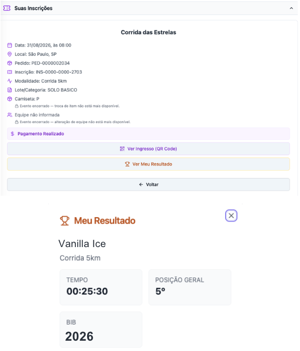Meu Resultado da Prova